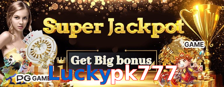 Luckypk777 promo banner